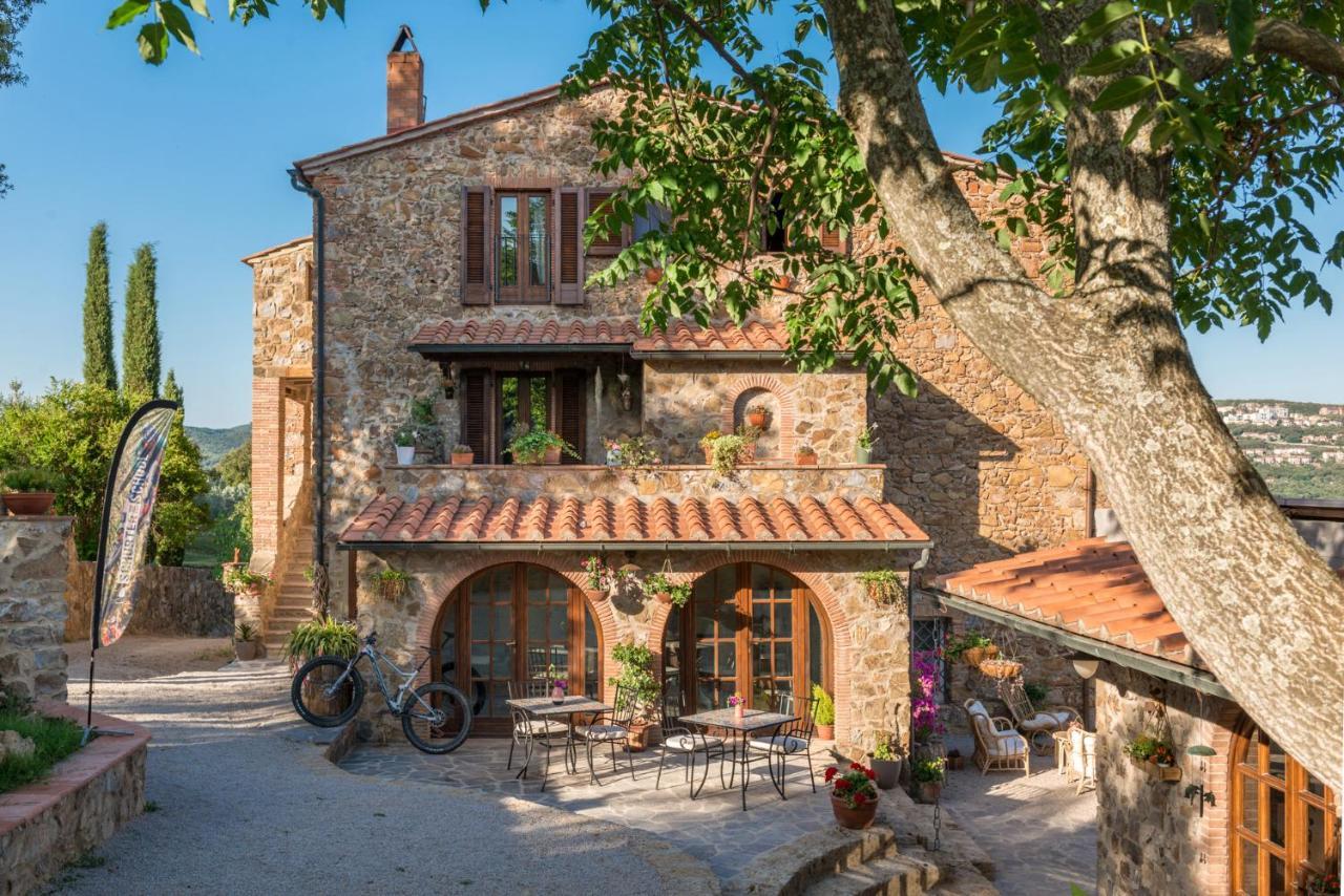 Agriturismo Schiaccia Ghiande 马萨马里蒂马 外观 照片